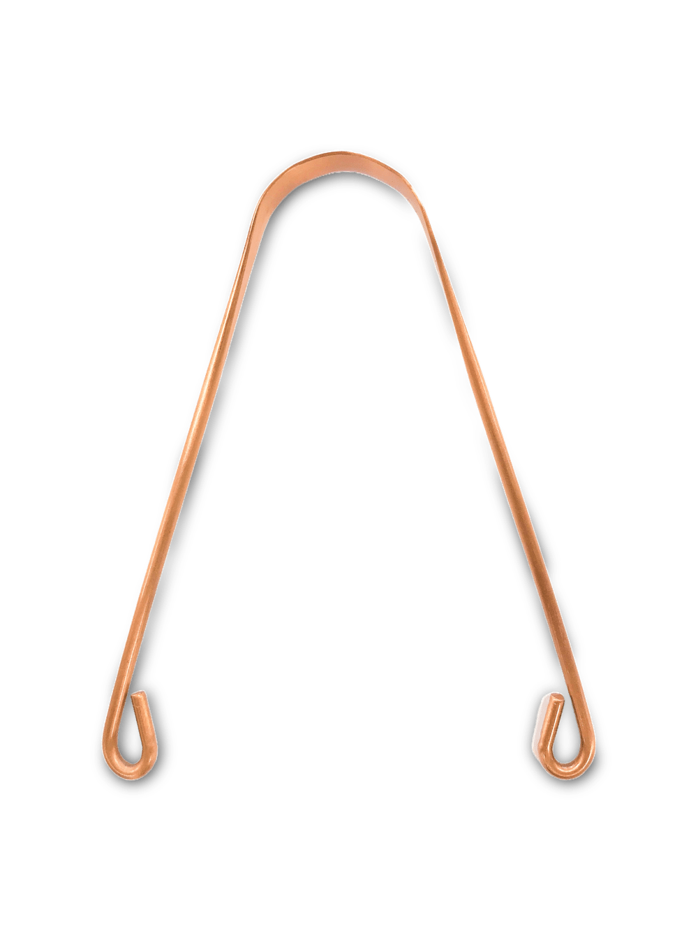 Pure Copper Tongue Scraper (anti-microbial)-0