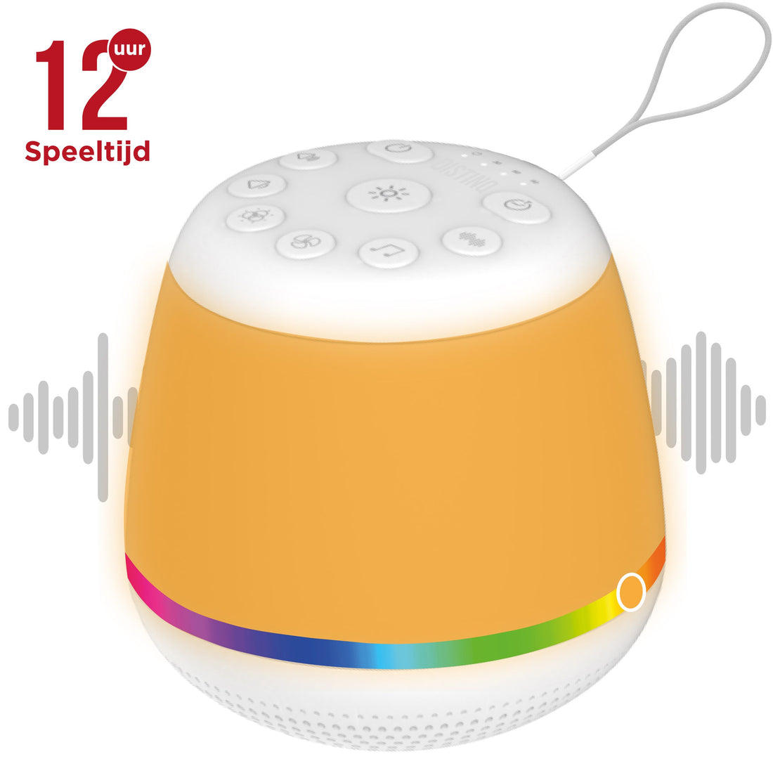 DistinQ white noise compact 8