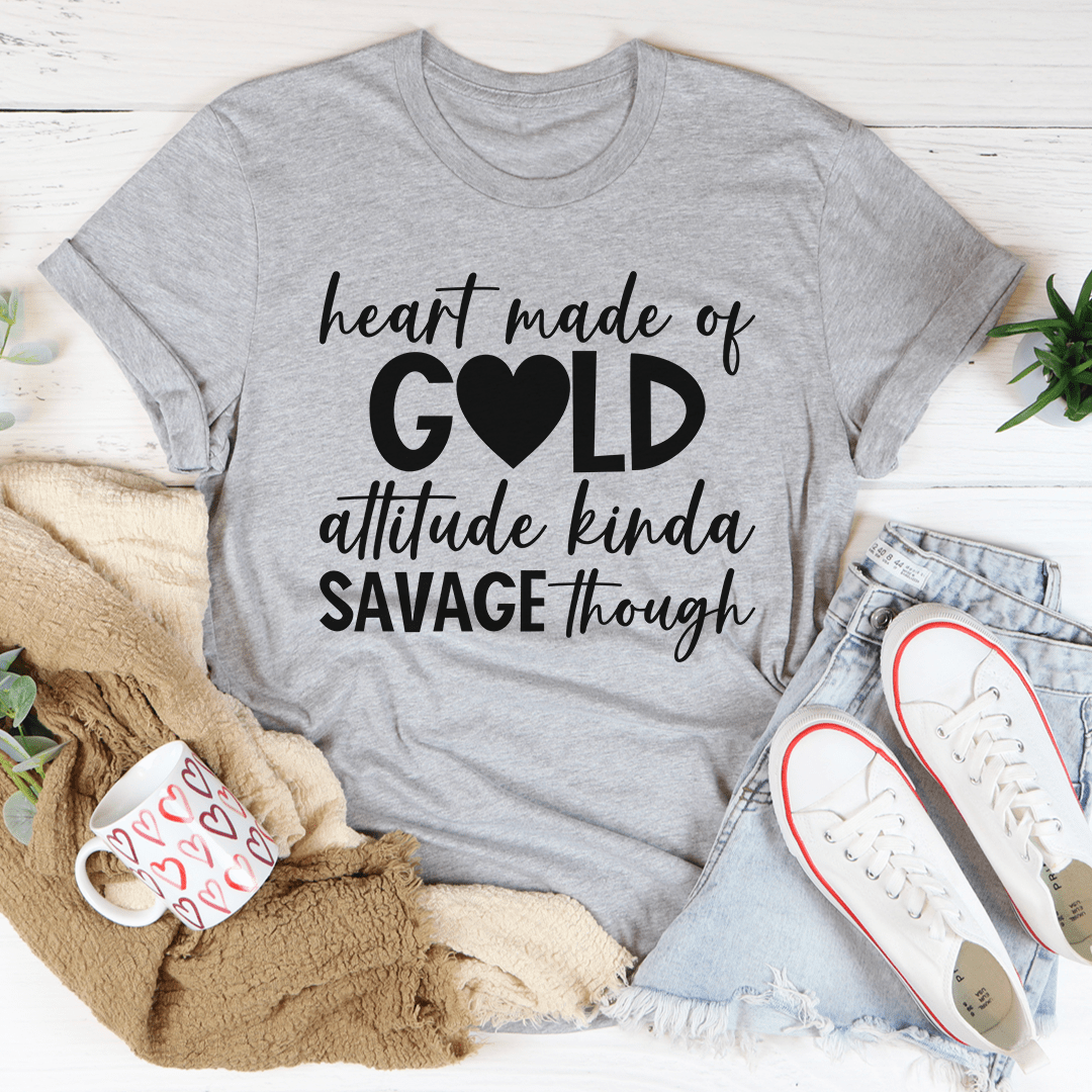 Heart Made Of Gold Tee-0