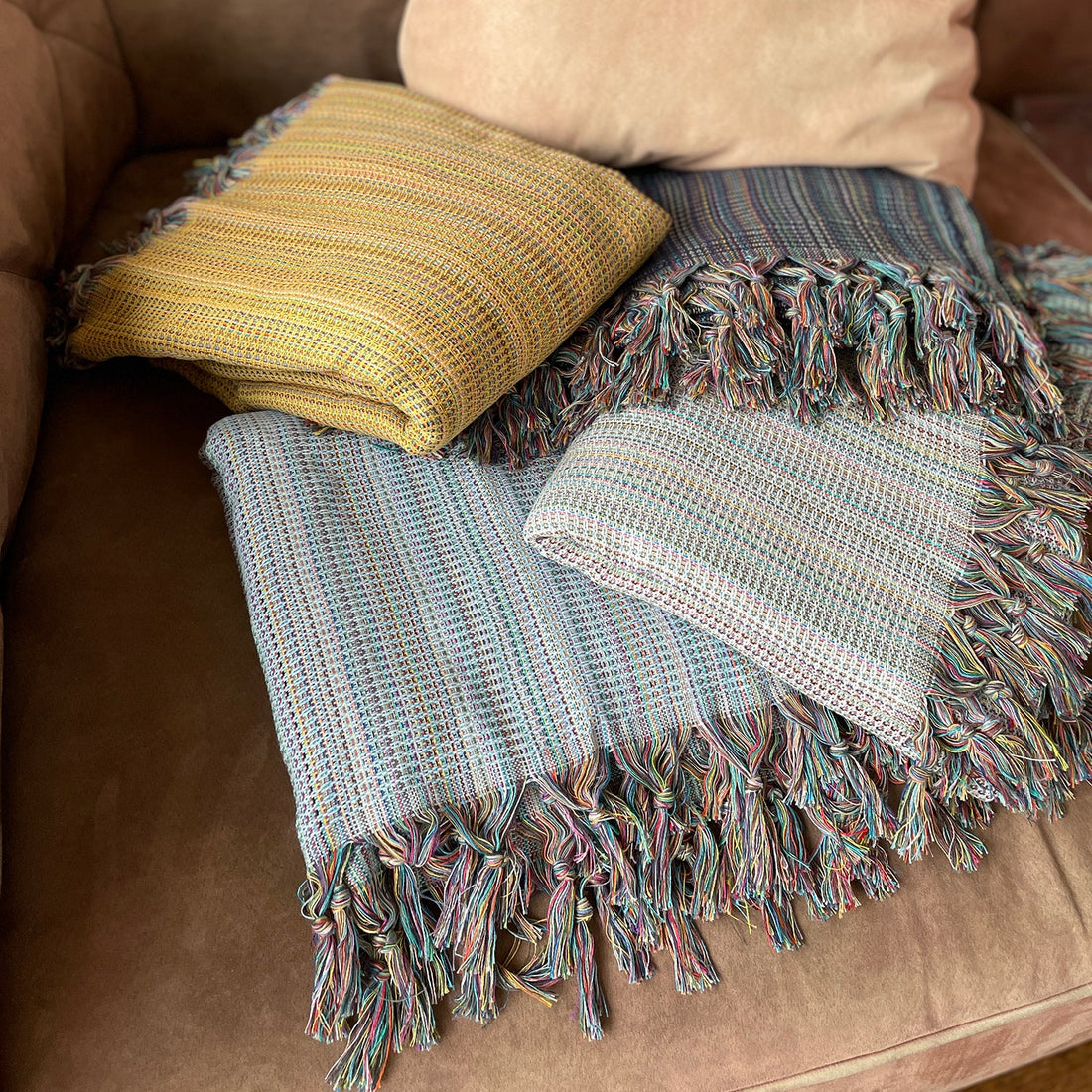Rainbow Throw Blanket-0